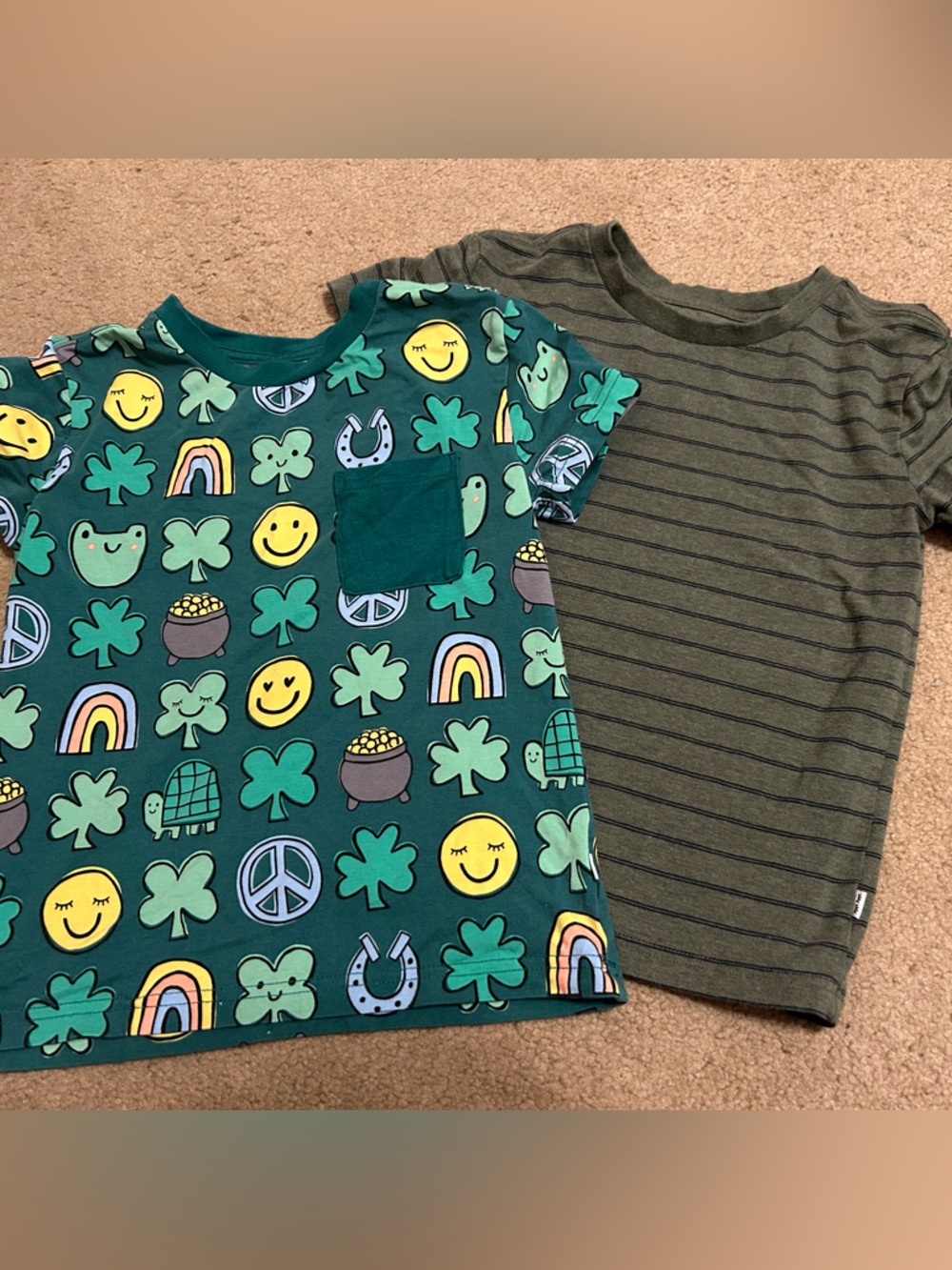 Little Sleepies set of 2 Play tee shirts size 5